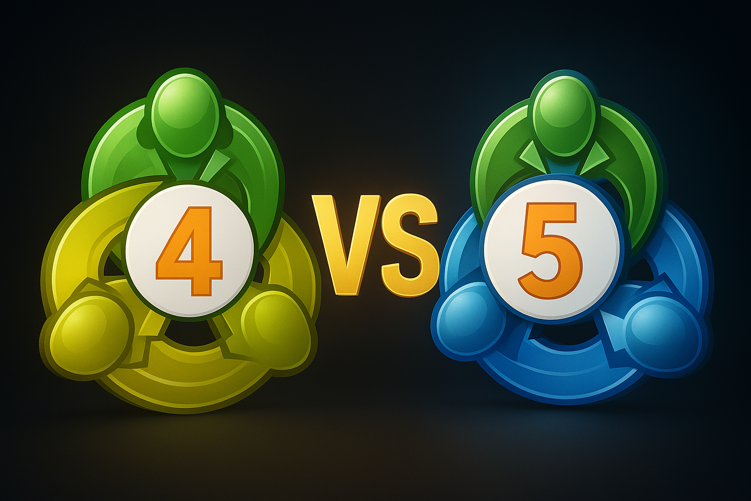 Between MetaTrader 4 and 5