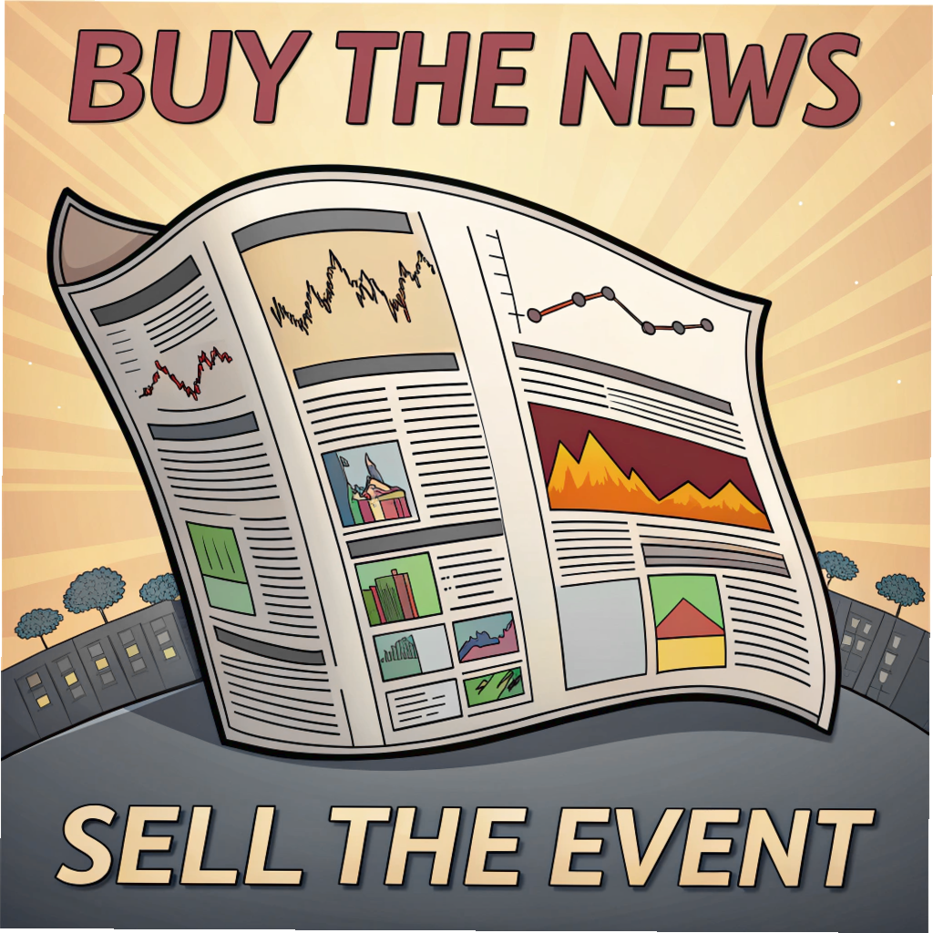 Concept Buy the News, Sell the Event